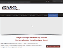 Tablet Screenshot of getasecurityquote.com